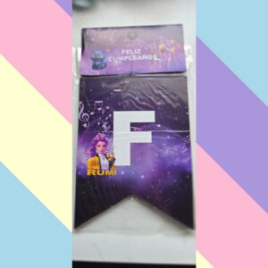 Banderin Guerreras K-Pop