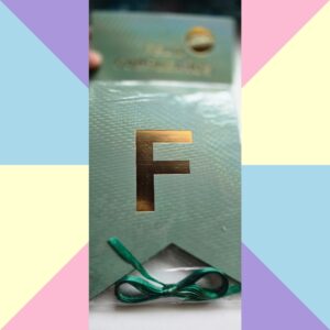 Banderin Holografico Feliz Cumpleaños