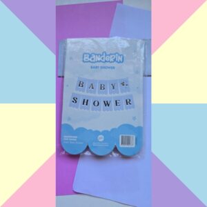 Banderin Baby Shower Nena y Nene