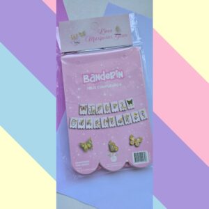 Banderin Stamping Mariposas