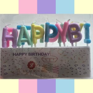 VELA HAPPY BIRTHDAY PASTEL